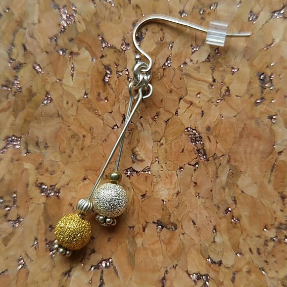 ♦ 3 for $15 Handmade Two-tone Dangle Earrings - Picture 3 of 7